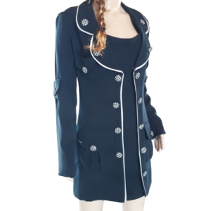 Long Sleeve Mini Dress/Coat